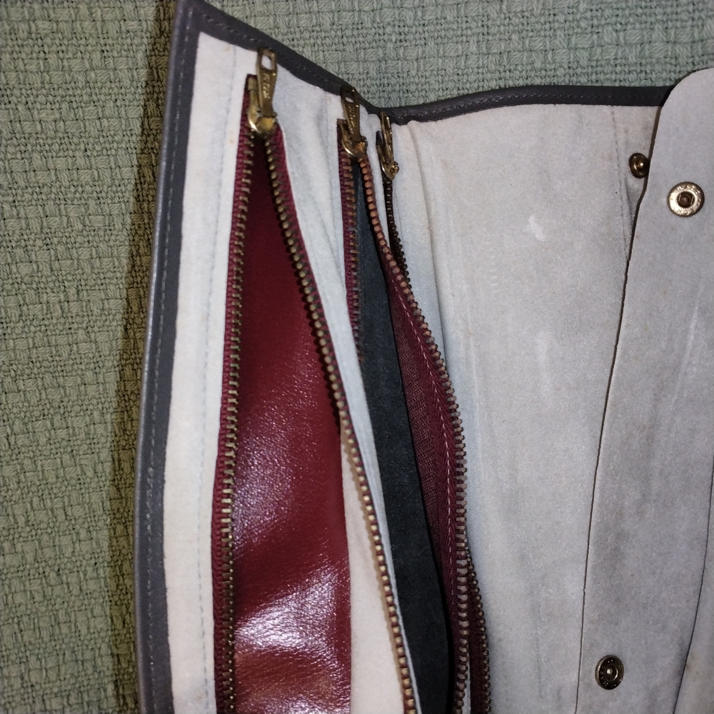 Vintage Royce England Leather Jewelry Roll • Genuine Leather Travel Case